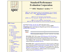 Tablet Screenshot of pro.spec.org
