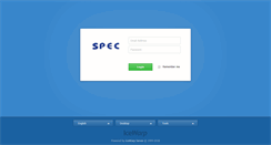 Desktop Screenshot of email.spec.ir