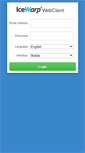 Mobile Screenshot of email.spec.ir